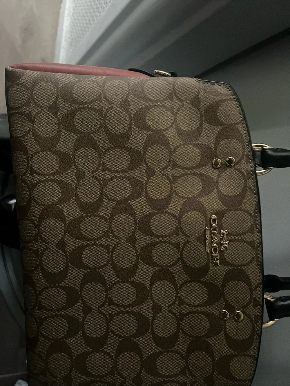 Coach handbag no strap - Picture 3 of 6